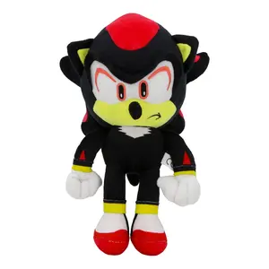 New Sonic Super Sonic Plush Toy, Tails Hedgehog Doll, Soft Stuffed Animal, Perfect Gift for Kids, High-Quality Plush Figure