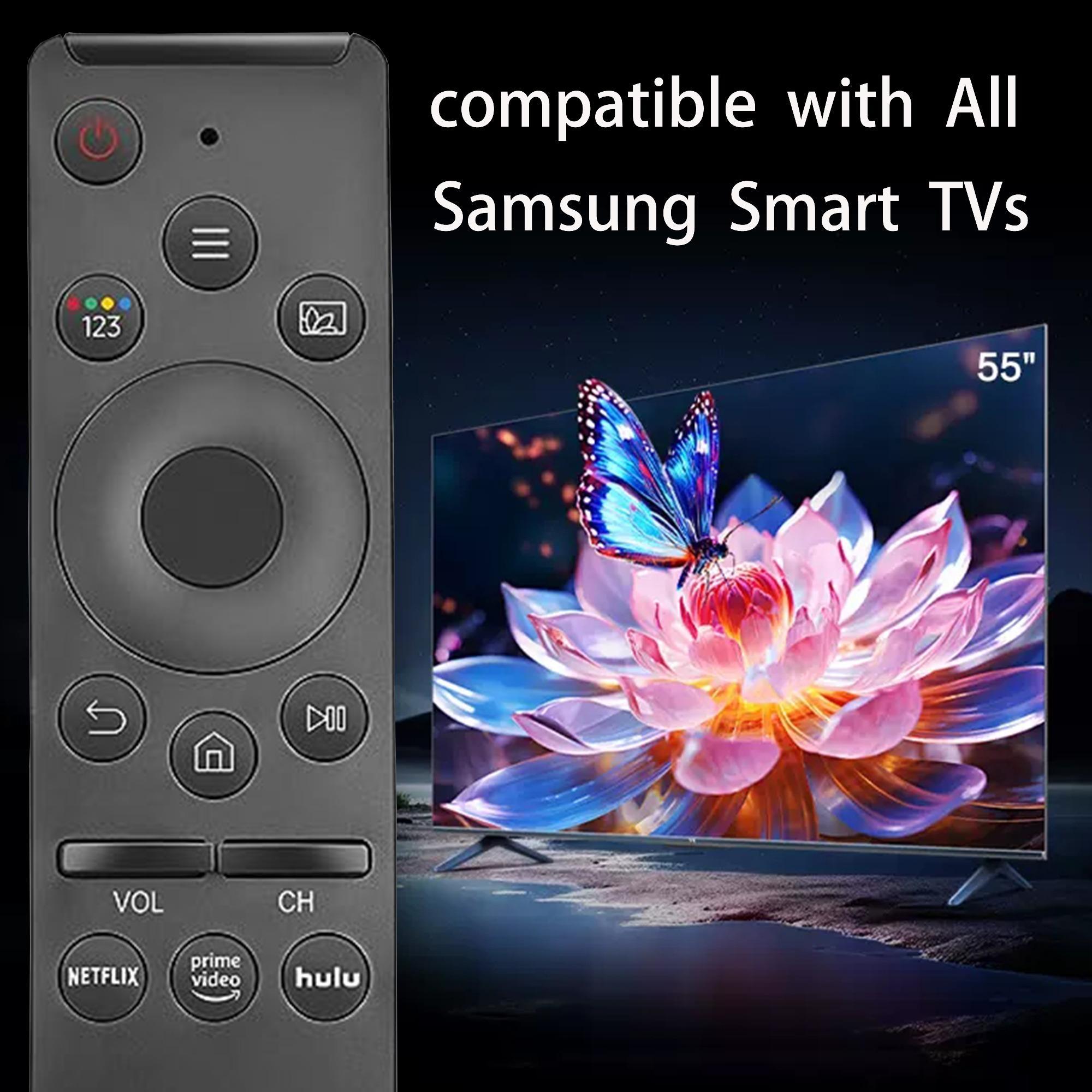 Universal Remote Control for Samsung TV, Smart TV Remote Control, Compatible with Frame, Crystal UHD, Neo QLED, OLED, 4K & 8K Smart TVs, Batteries Required (Battery Not Included)