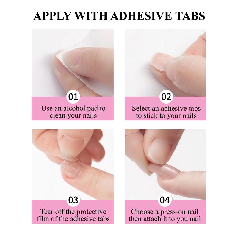 10 PCS Baby Blue Press On Nails/Rhinestone Handmade Press On Nails