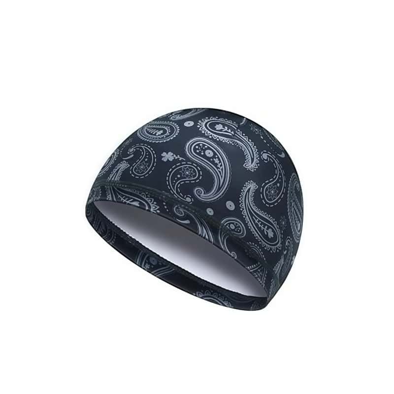 6Pcs Paisley Skull Cap Helmet Liner - Sweat Wicking Cooling Beanie for Men & Women