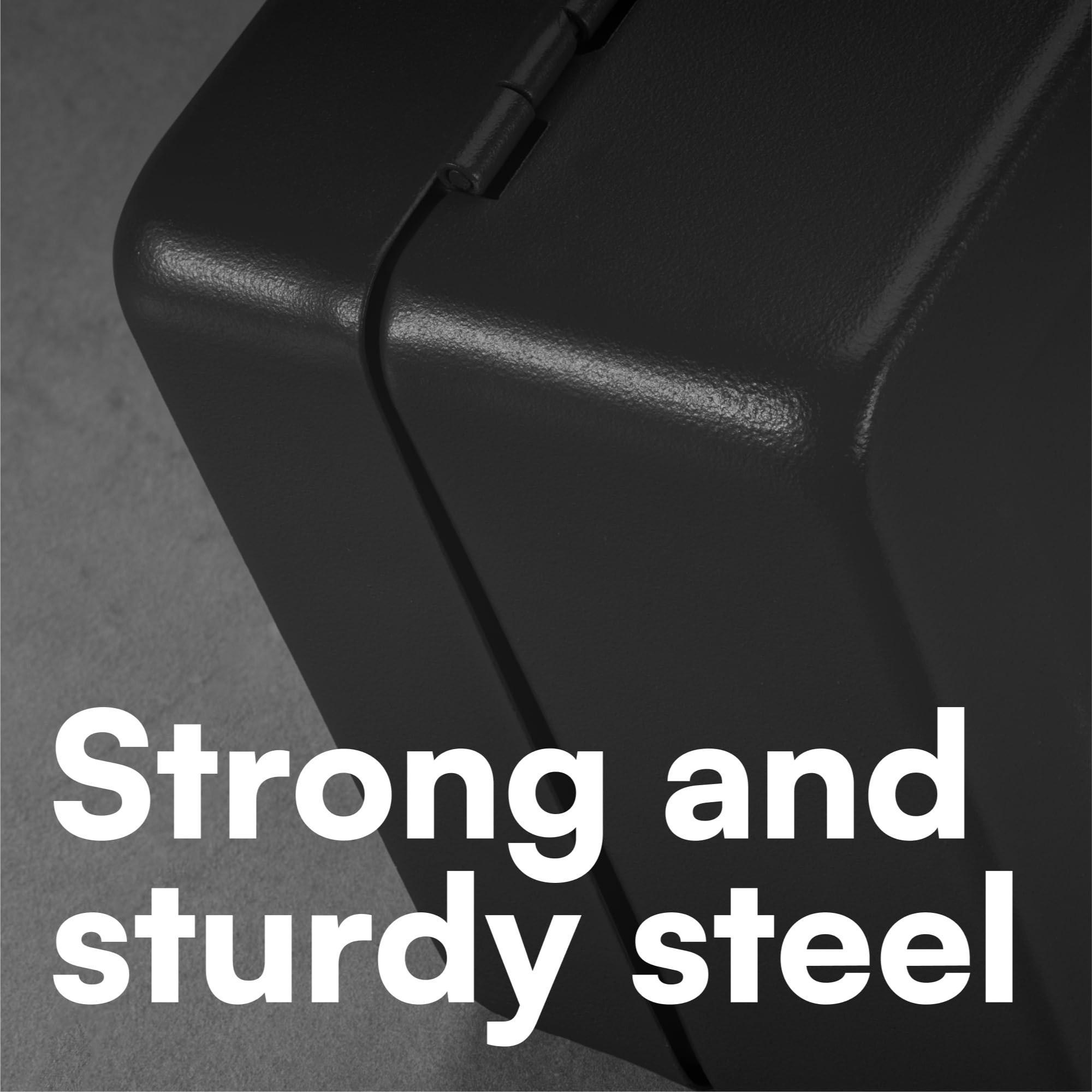 Money Box with Combination Lock, 1 Count Durable Security Lock Box with Money Tray, Money Organizer for Home Office, Perfect for Retailers, Personal Use