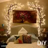 144 LED Branch Vine Light Decorative Flowers DIY Installation Decorative Atmosphere Lighting for Living Room Bedroom Outdoor Decoration, New Year Valentine's Day Easter Thanksgiving Party #GLOBAL PICKS
