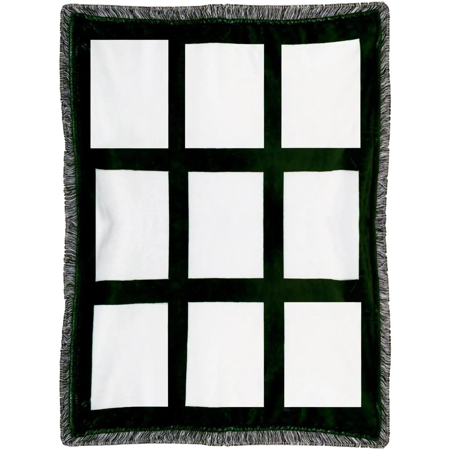 45.3x33.8 Sublimation Blanket 9 Panel Photo