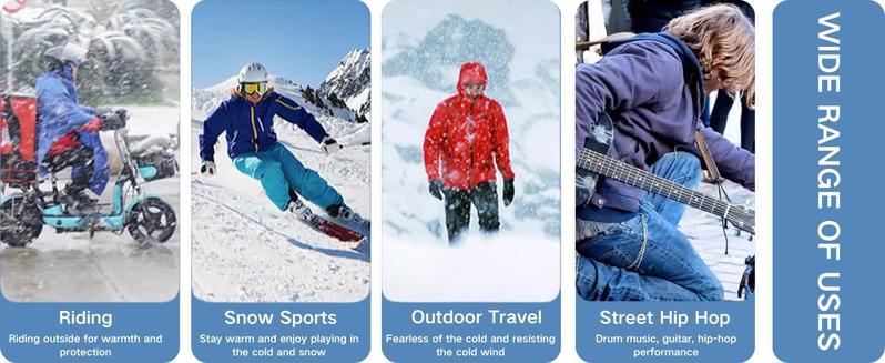 Distressed Full Face Balaclava Ski Mask - Warm, Windproof Knitted Shiesty Mask for Winter Adventures - Fuzzy Comfort for Outdoor Activities