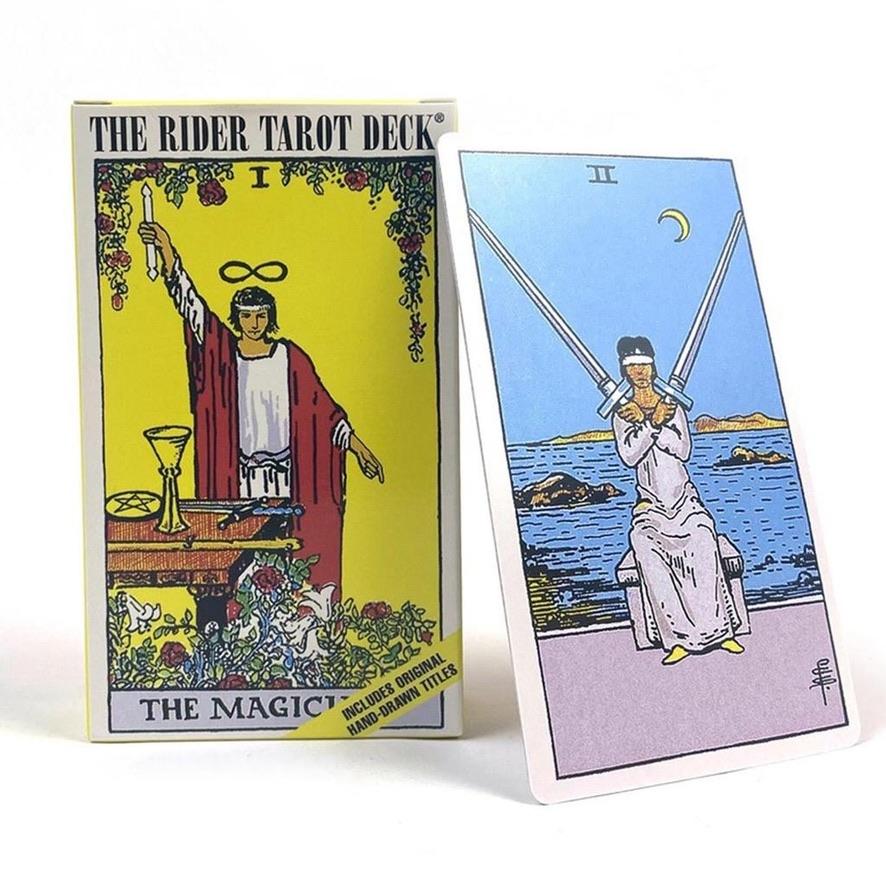 Waite Original Tarot Card Set, Includes 78 Cards & Guidebook, Ideal for Adults & Teens Aged 14+, Classic Tarot Game, Tarot Card Deck