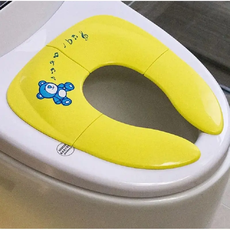 1 foldable toilet for outdoor travel, foldable seat, portable toilet for children, training seat, auxiliary pad for outdoor toilet use