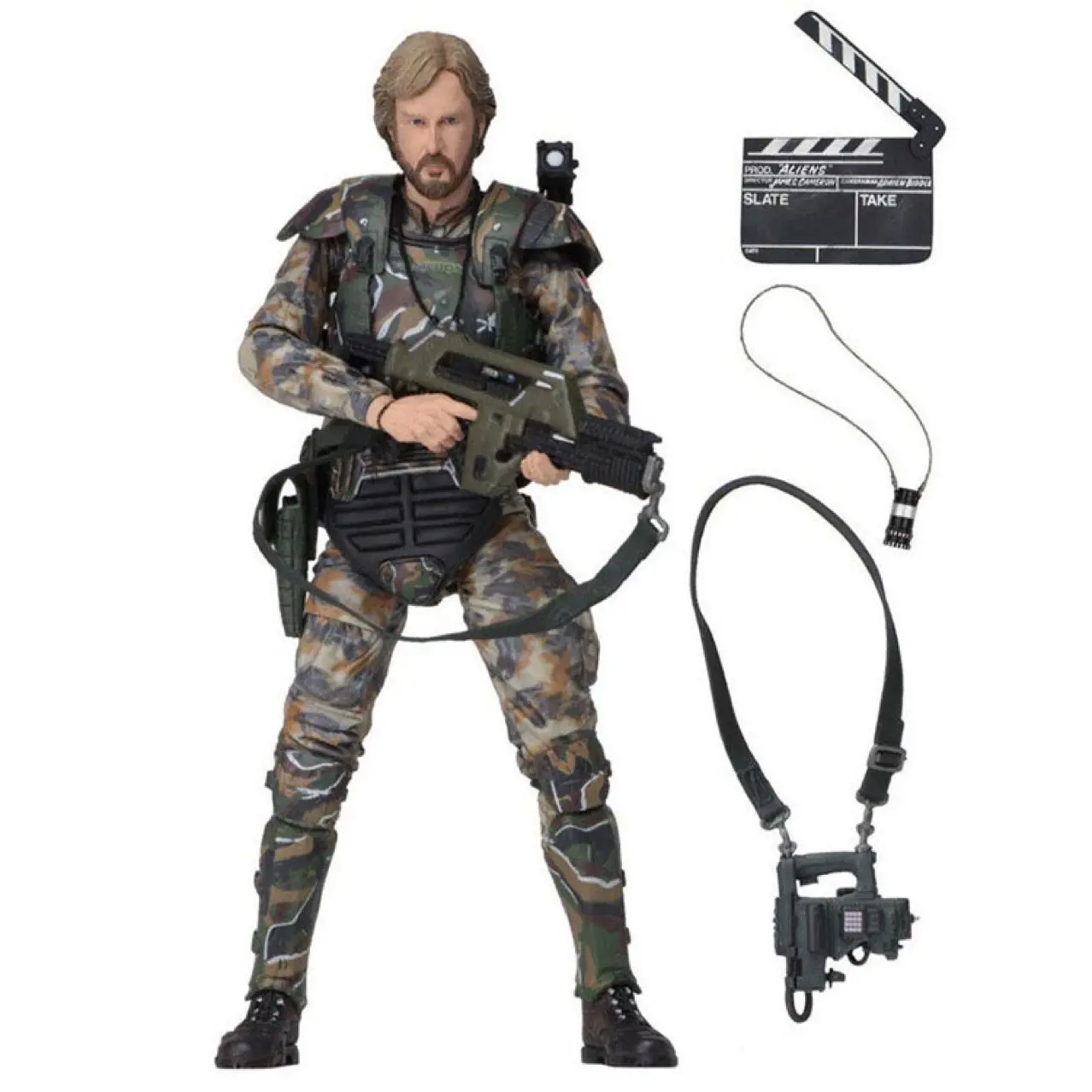 Neca Alien James Cameron Director 7 Inch Action Figure Model, Perfect for Birthday Gifts, Party Presents, Collectibles, Halloween Decorations