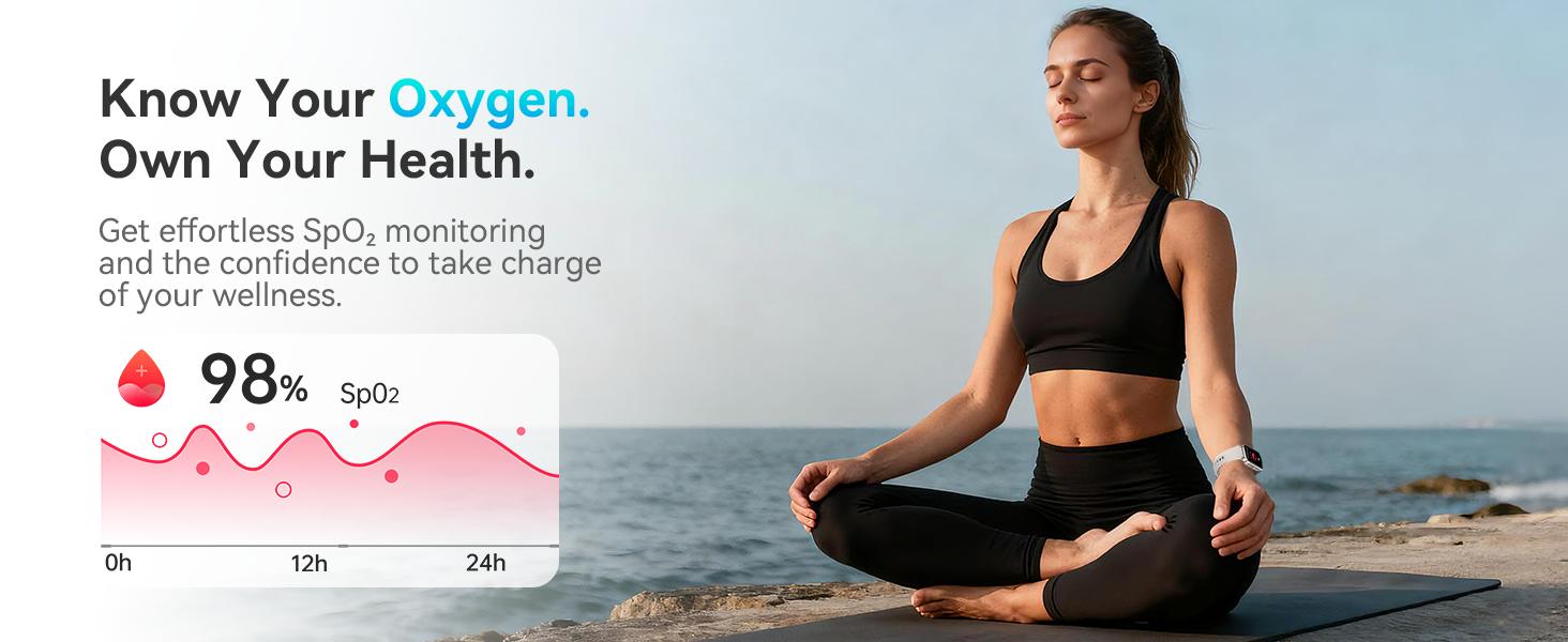 Fitness Tracker for Women Men, Activity Watch Compatible with Android iPhone, Step Counter with 110+ Sports, Sleep Monitor, Calorie Counter, IP68 Waterproof (Starlight, 1.57)