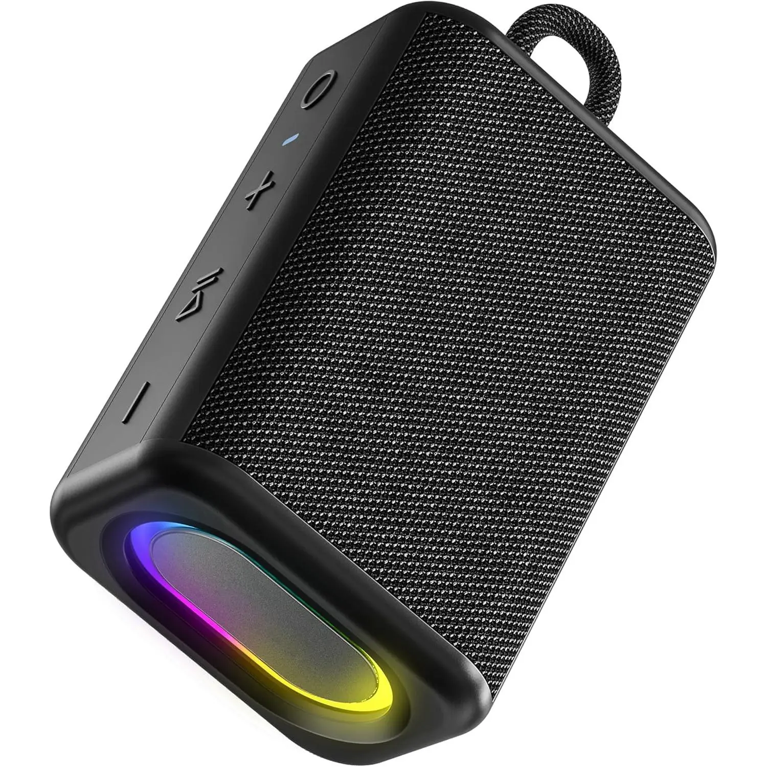 Portable  Speaker with Lights,   Clear Sound, IPX5 ,  Day Playtime,  5.3, TWS Paring, AUX&TF-Card Input
