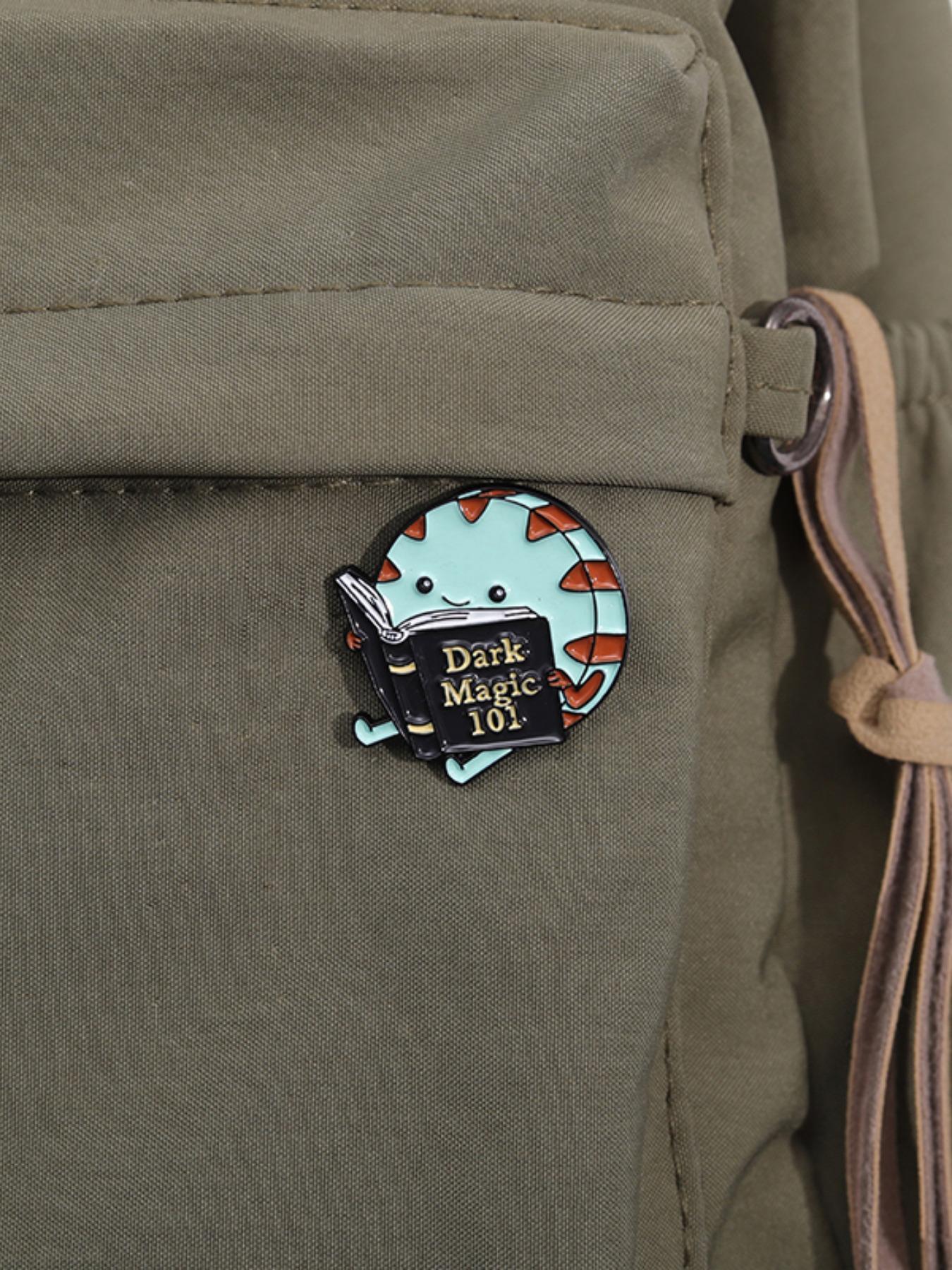 Cute Cartoon Design Brooch, Enamel Pin, Hat Pins Suitable for Backpacks, Jeans, Scarves, Hats Decoration, Trendy All-match & Exquisite Streetwear Brooch for Birthday Gift
