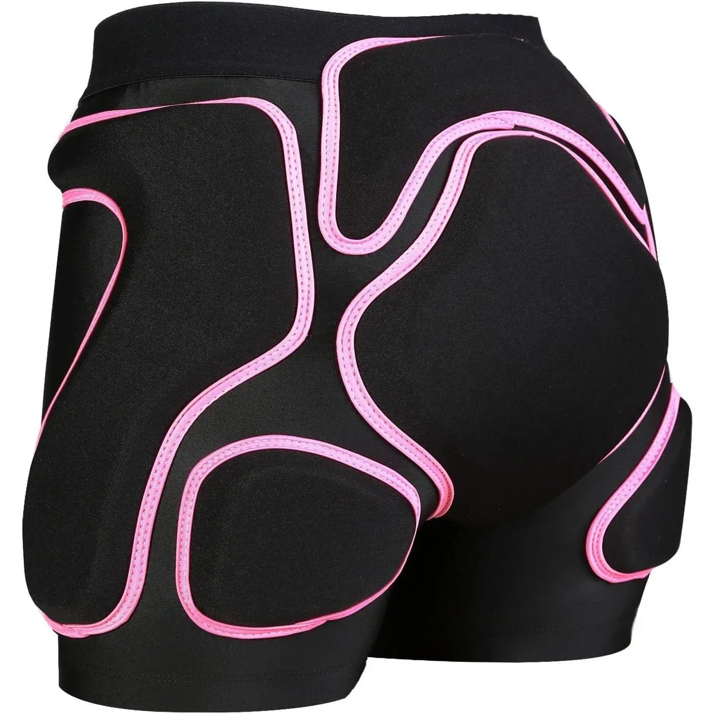 3D Protection Padded Shorts, Hip Butt Tailbone Crash Pad Pants, Impact Protective Gear for Figure Skating Snowboarding Ski Roller Skateboard