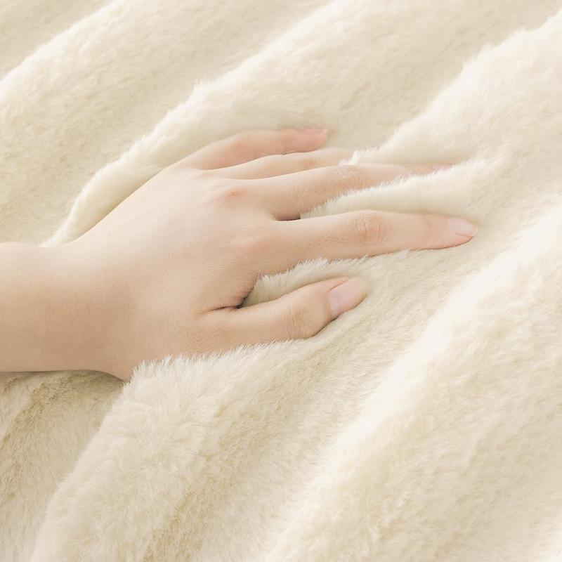 Solid-Color Faux Fur Sofa Cover, Sofa Slipcover, Non-slip & Soft-Comfortable Sofa Mat for Home, Living Room, Dormitory & Hotel #TOP PICKS