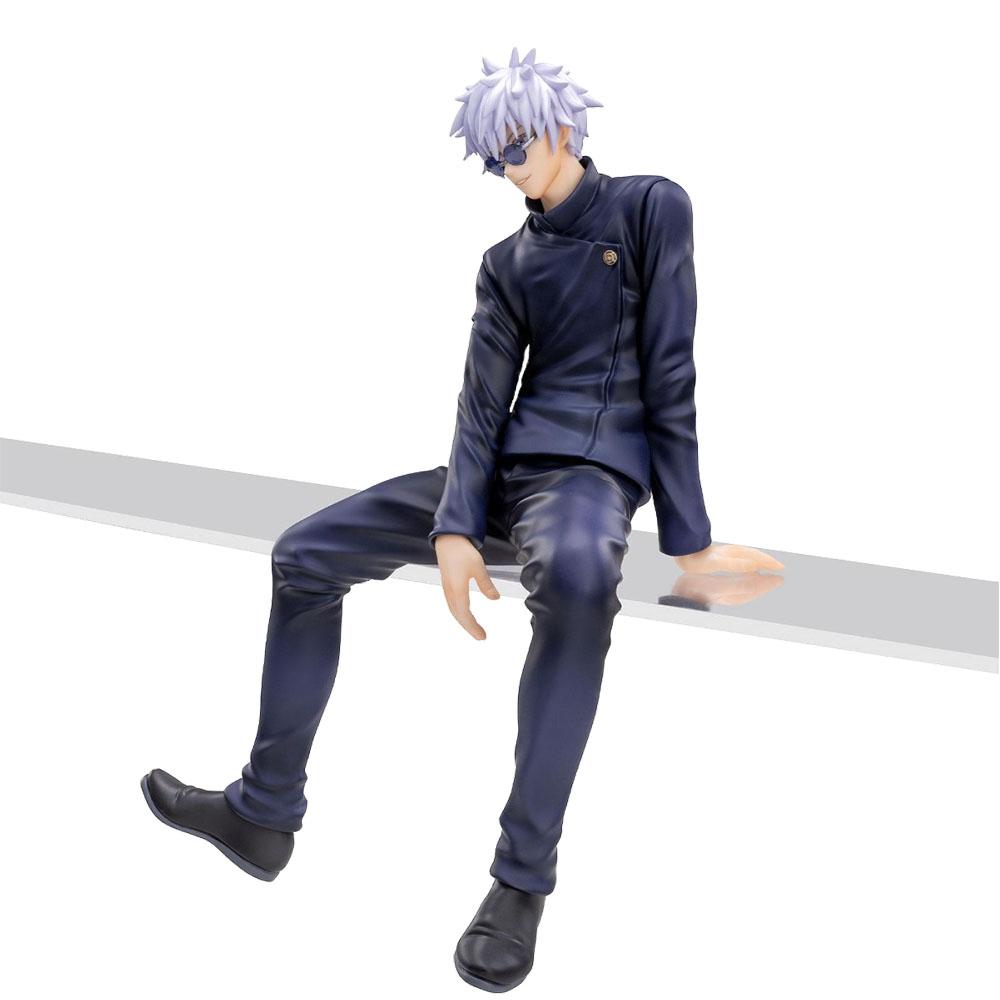 17CM Satoru Gojo Jujutsukaisen Figure Anime Noodle Stopper Animation Model Artwork  Toy Gift Collection Decoration Ornaments PVC