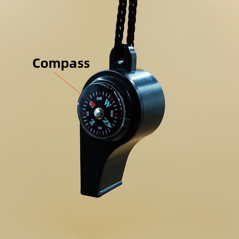 Outdoor Whistle Plastic Multi-Function 3-in-1 Whistle Survival Whistle Compass Thermometer Whistle Referee Whistle Outdoor Whistle Plastic Multi-Function 3-in-1 Whistle Survival Whistle Compass Thermometer Whistle Referee Whistle