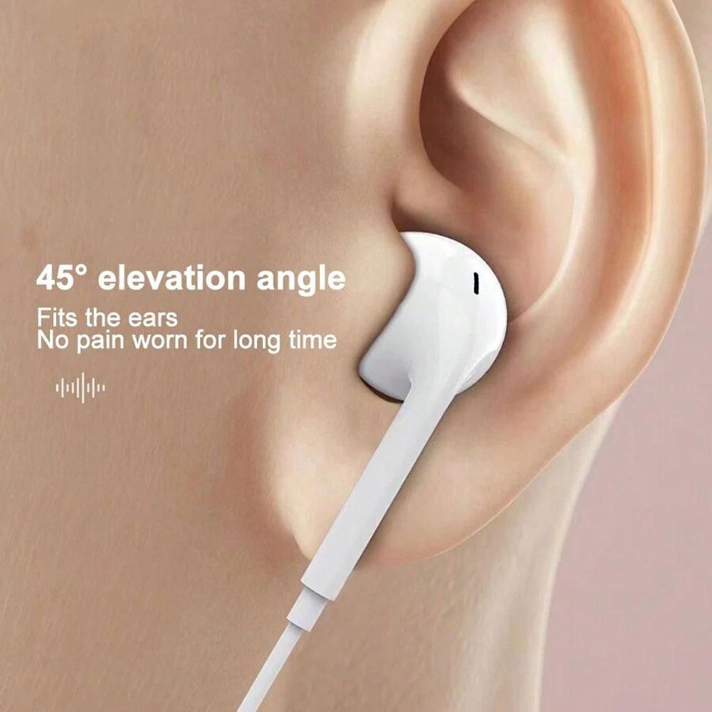 USB C Headphones for Apple 17 Pro Earbuds Type C Wired Earphones with Mic & Remote Control HiFi Stereo for iPhone17 16 Pro/PM/15, iPad Pro, Galaxy S23/S22/S21/Ultra Note 10/20, Pixel 7/6/6