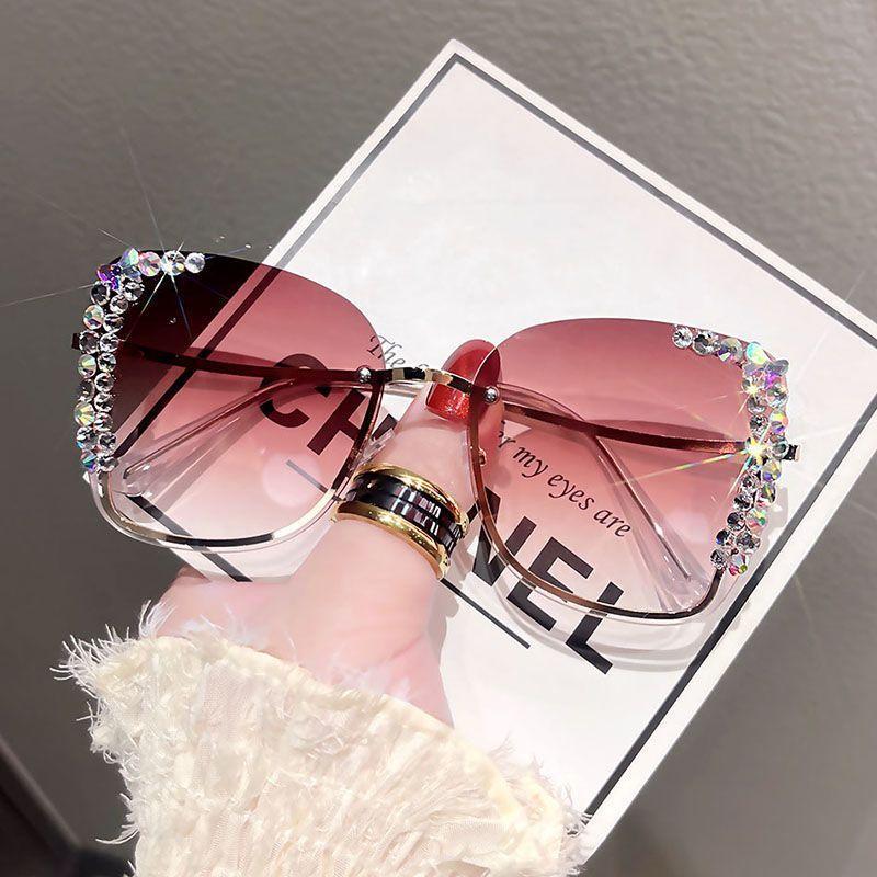 New Pink Oversized Cat Eye Womens Retro Vintage 70s Trendy Stylish Shade Trendy Cat Eye Frame Women main image 2