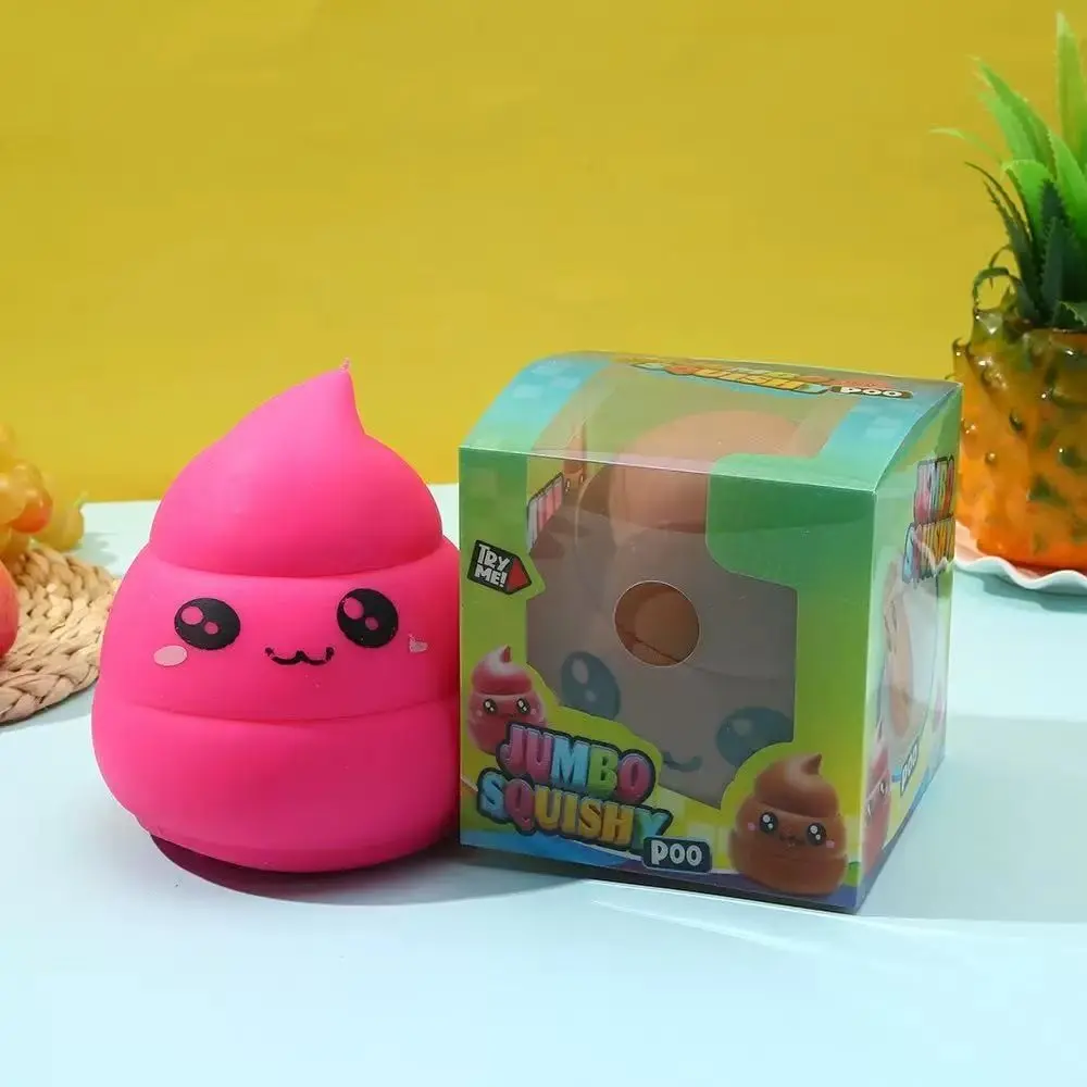New Cartoon Poop Squishy Toy, Novel and Funny Slow-Return Stress Relief Toy, Creative Venting Stress Reliever, Perfect for Fun and Relaxation