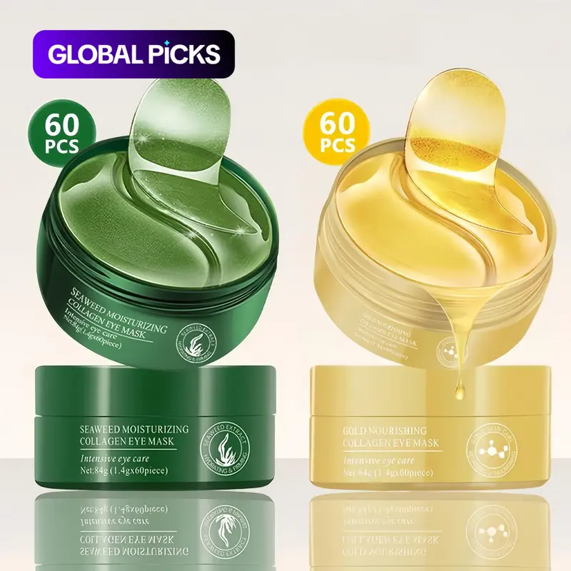 Moisturizing Collagen Eye Mask, Hydrating & Firming Eye Care Mask, Eye Care Product for Dark Circles & Puffiness, Moisturizing Eye Masks #TOP PICKS