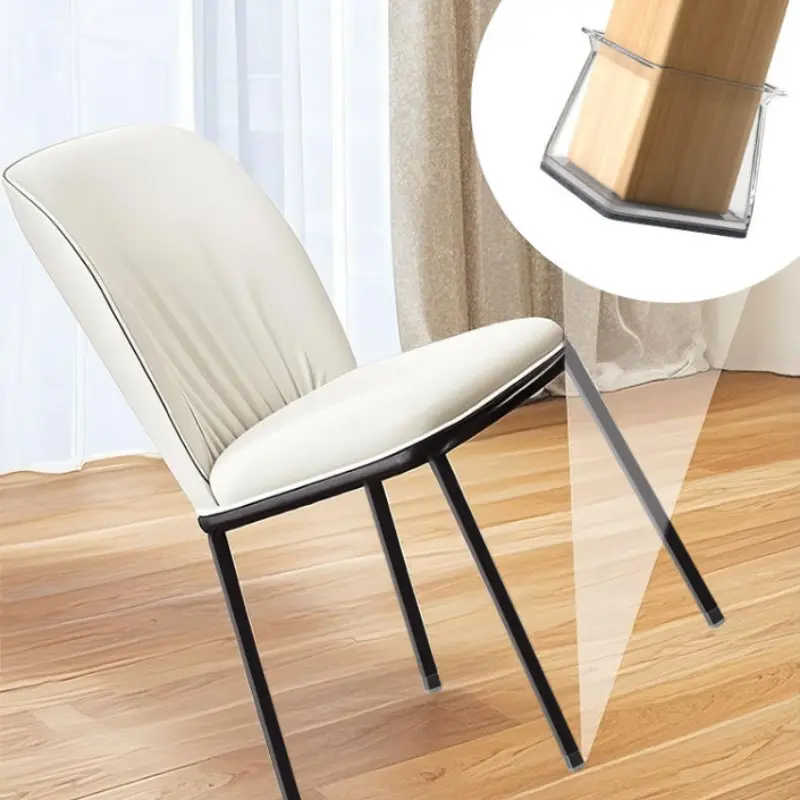 Transparent Silicone Furniture Leg Caps, Noise Reduction, Anti-Scratch, Carpeted Base, Ideal for Rentals, Hardwood Floors, 8/16/24 Pack 🔇✨ #HomeHacks，#FloorProtection, #ChairLegCaps, #ApartmentHacks，#TikTokHomeFinds