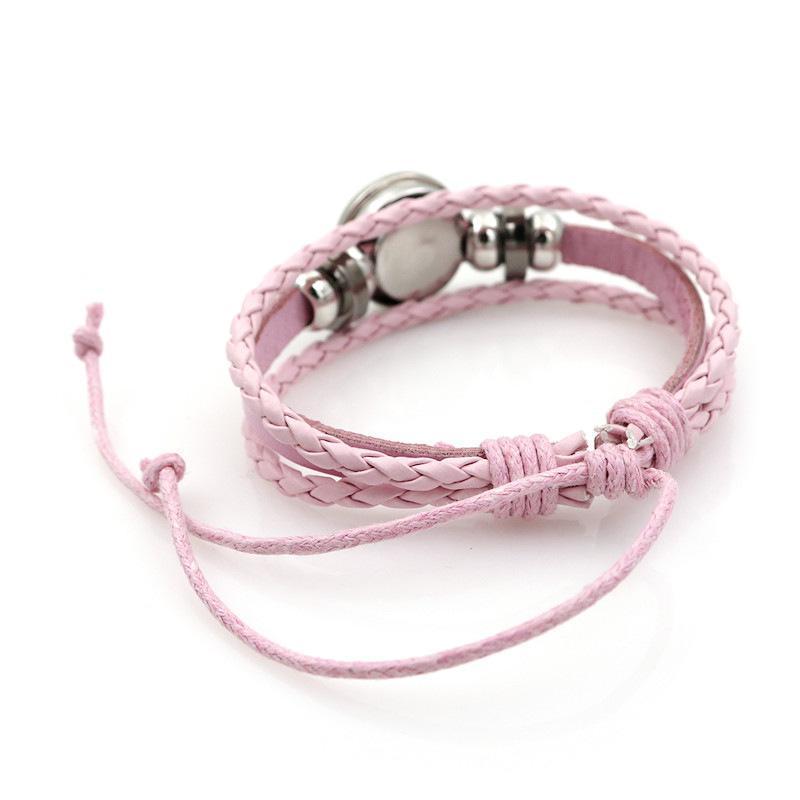 Sun & Moon Lovers Leather Bracelet Vintage Punk Multi-Layer Beaded Woven Design Couple Gift with PU Leather and Glass Accents Sun & Moon Lovers Leather Bracelet Vintage Punk Multi-Layer Beaded Woven Design Couple Gift with PU Leather and Glass Accents