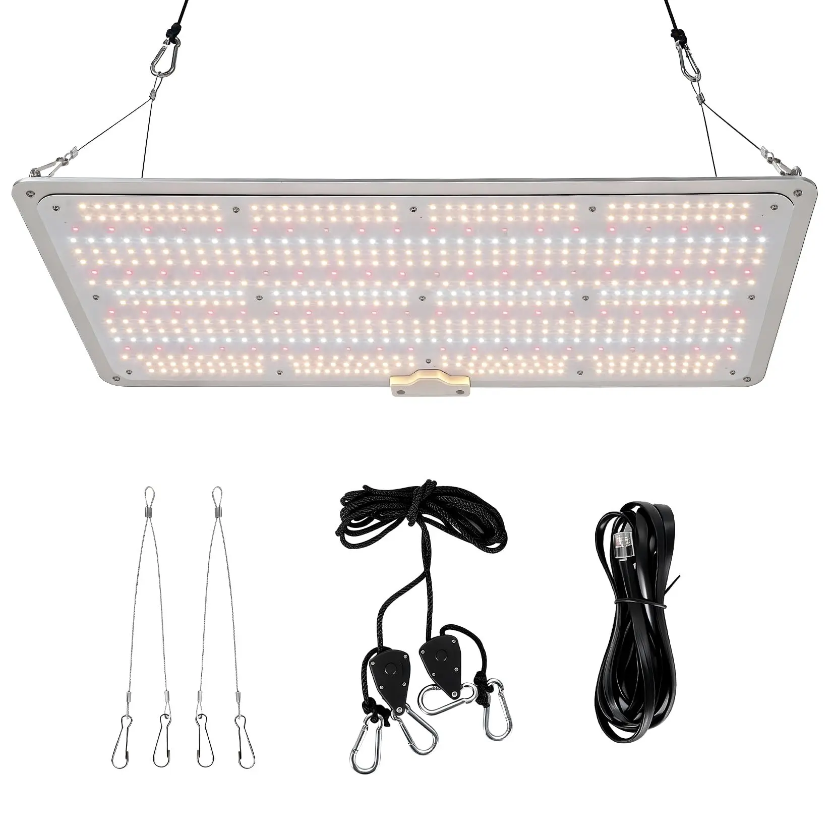 GARVEE 150W LED Grow Light with Full Spectrum Diodes, Dimmable Sunlike Lights for Seedling Veg & Bloom Plant Grow Lamp for Grow Tent