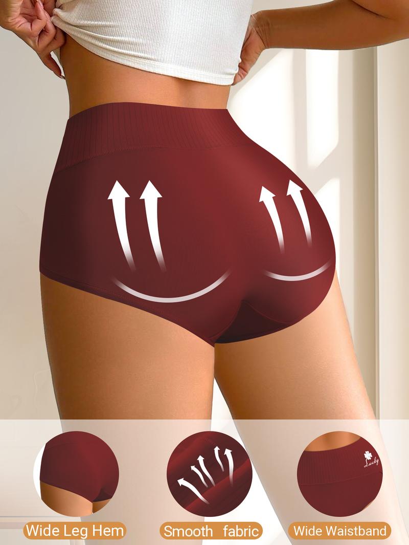 QUASTI 10-Pack High Waisted Breathable Comfortable Women's Underwear, Highly Elastic Confidence No-Show Must-Have Briefs for Daily Use, Minimalist Elegant Full Coverage Panties, S-XXL