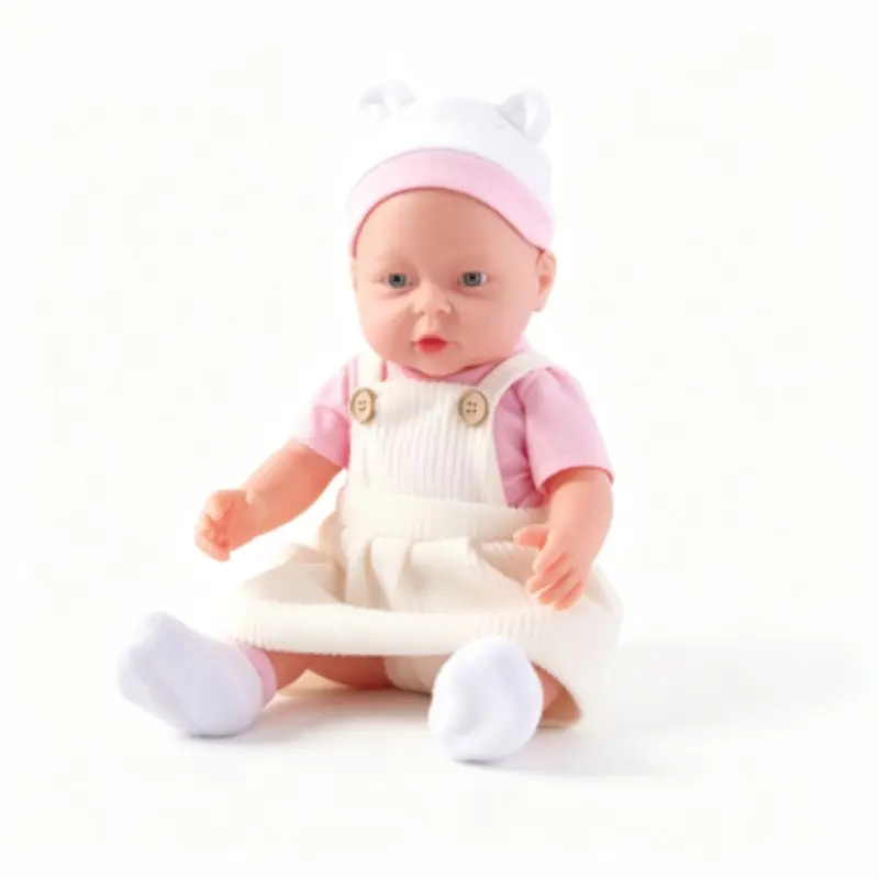 Soft-Touch Baby Doll for Kids, Full Soft Vinyl Face & Hands, Flexible Joints, Safe & Washable, Ideal School Supply Gift