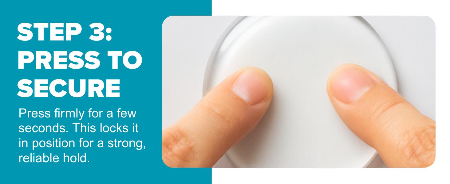 Wall Protector for Door Knobs, 2-Inch - Clear Self-Adhesive Door Stopper Guards - Quiet Rubber Bumpers for Wall Protection, 6-Pack