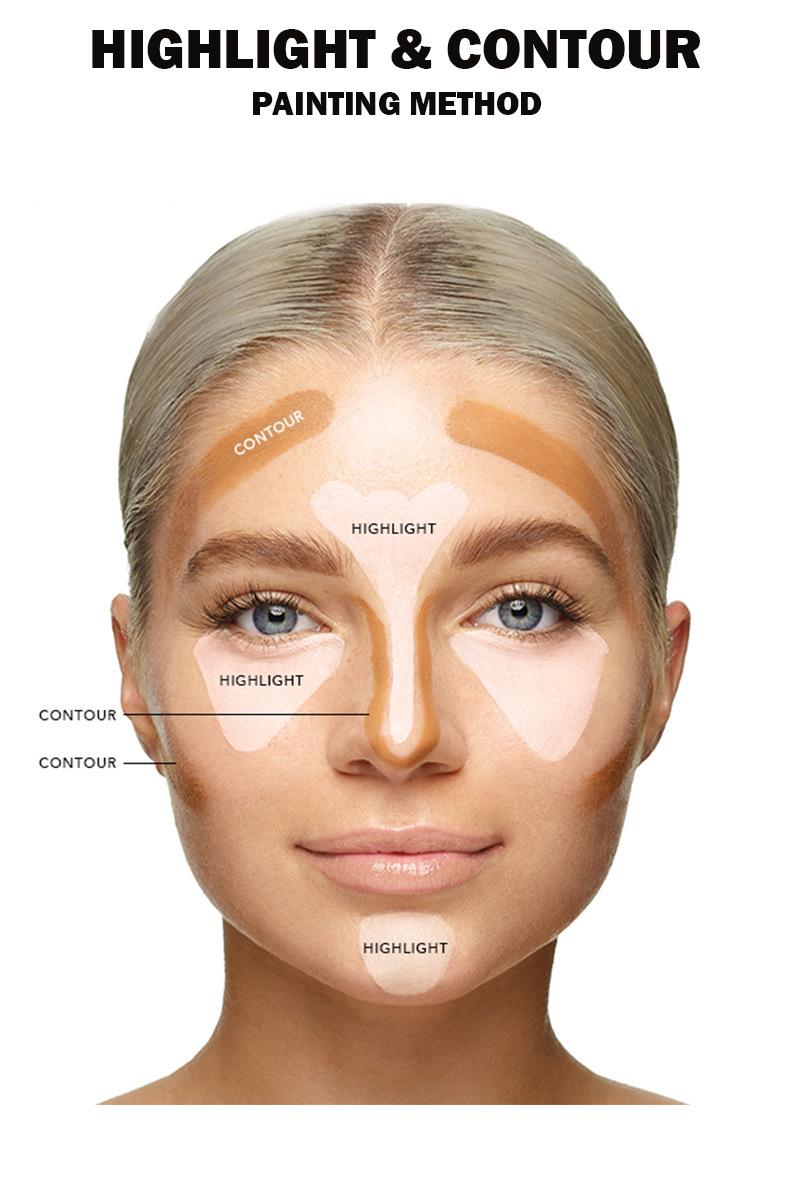 1pcs|Fit Colors Viral TikTok 8-Shade Full-Skin Tube Concealer | Conceal & Contour Nourishing | Hide Dark Circles/Acne | Daily Makeup Concealer Foundation