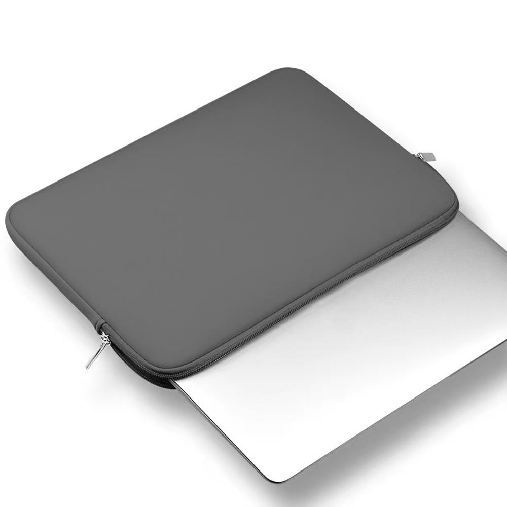 Solid Color Laptop Sleeve Case, Resistant Notebook Computer Pocket Case, Tablet Briefcase Carrying Bag Compatible with Tech Accessories, Durability