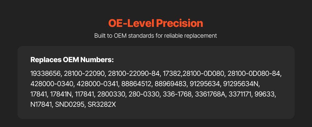 VEVOR Starter High Torque Starter Motor for Pontiac Toyota 17841 2800330 3371171 VEVOR Starter High Torque Starter Motor for Pontiac Toyota 17841 2800330 3371171