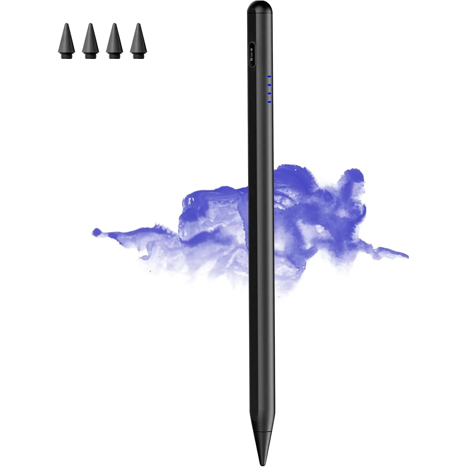 Stylus Pen for iPad 9th&10th Generation,  20Mins  Charge for Tablet Pencil with Palm Rejection, Pens for 2018-2025  iPad 6/7/8/9/10/A16, Pro 11"/12.9"/13"/M4, Mini 5/6, Air 3/4/5/M2/M3