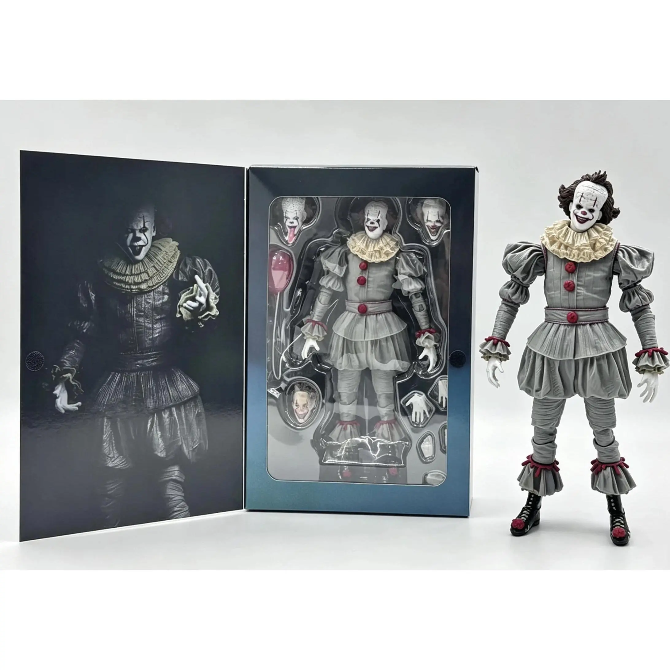Joker Reborn Fully Articulated Action Figure Horror Doll Model for Desktop Decoration Collectible Ornament