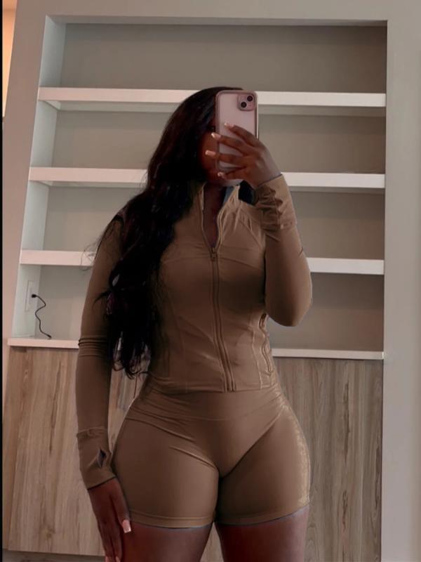 2 piece sets women  Streetwear Lady Sports Tracksuit Set Lady Streetwear Shorts Outfit Set Sexy Women Two Pieces Club Macthing Top+Shorts colorblock print tee