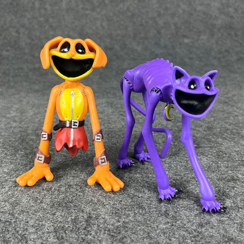 Smiling Critters Series Figures Catnap Figure Terror Monster Cat Figurine Pvc Models Game Ornament Collectible Toys Gift