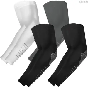 4-Pair Mesh Cooling Armsleeves, UPF50+ Sun Protection, Breathable UV Guards, Stretch Sleeves for Cycling, Golf, Armsleeve