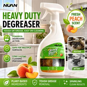NUAN heavy duty degreaserNUAN Kitchen Heavy Duty Degreaser 500ml – Removes Grease & Tough Stains – Spray Cleaner for Stovetop, Oven, Counters, Appliances