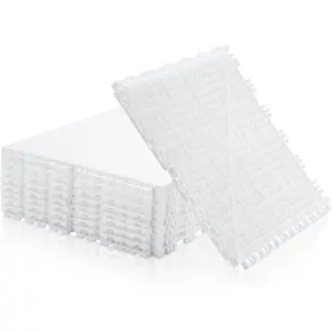 10 Pack Synthetic Ice Tiles 12x12 Inch - Dryland Hockey Training Mat - Interlocking Floor for Stickhandling, Shooting, Passing - 10 sqft