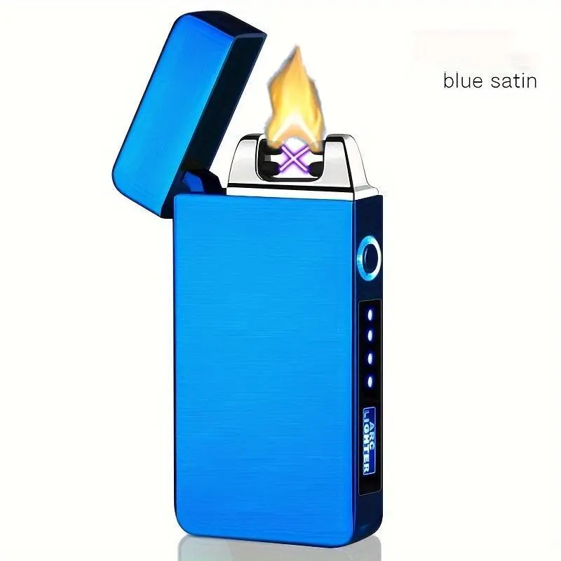 USB-Powered Electric Touch-Operated Lighter - Fast Charging, Compact, Portable, Ergonomic Grip, Durable - Ideal for Camping, Emergencies - Gift for Outdoor Enthusiasts