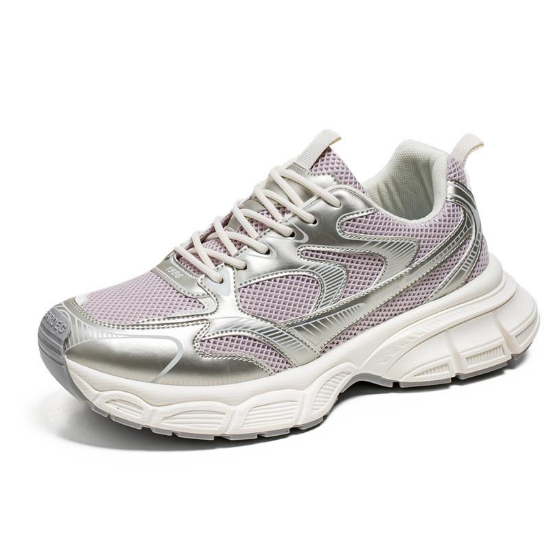 UYCEKK Men's Summer Casual Sports Breathable Thick-Soled Running Shoes for Teenagers