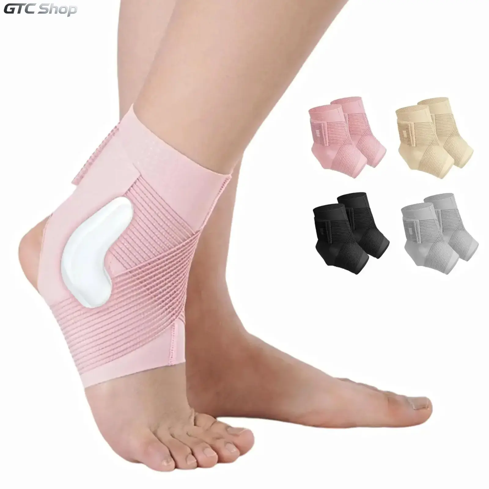 Ankle support gear, used to prevent sprains, provide support for twisting movements, joint protection device, lightweight design, ultra-thin ankle band.