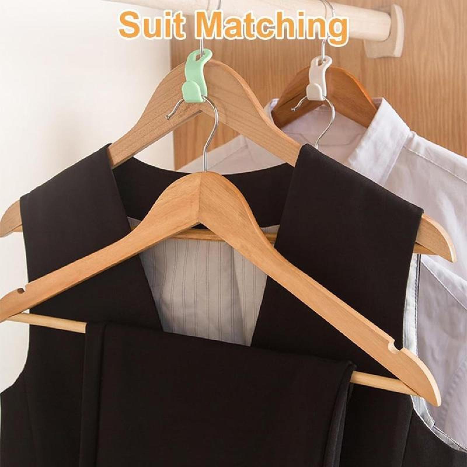 Hanger Connector Hooks,30/100 Counts Set Space Saving Clothes Hanger Extender Hooks,Multicolor Closet Organizer Hanger Clips.SENSIOHOME. Hanger Connector Hooks,30/100 Counts Set Space Saving Clothes Hanger Extender Hooks,Multicolor Closet Organizer Hanger Clips.SENSIOHOME.