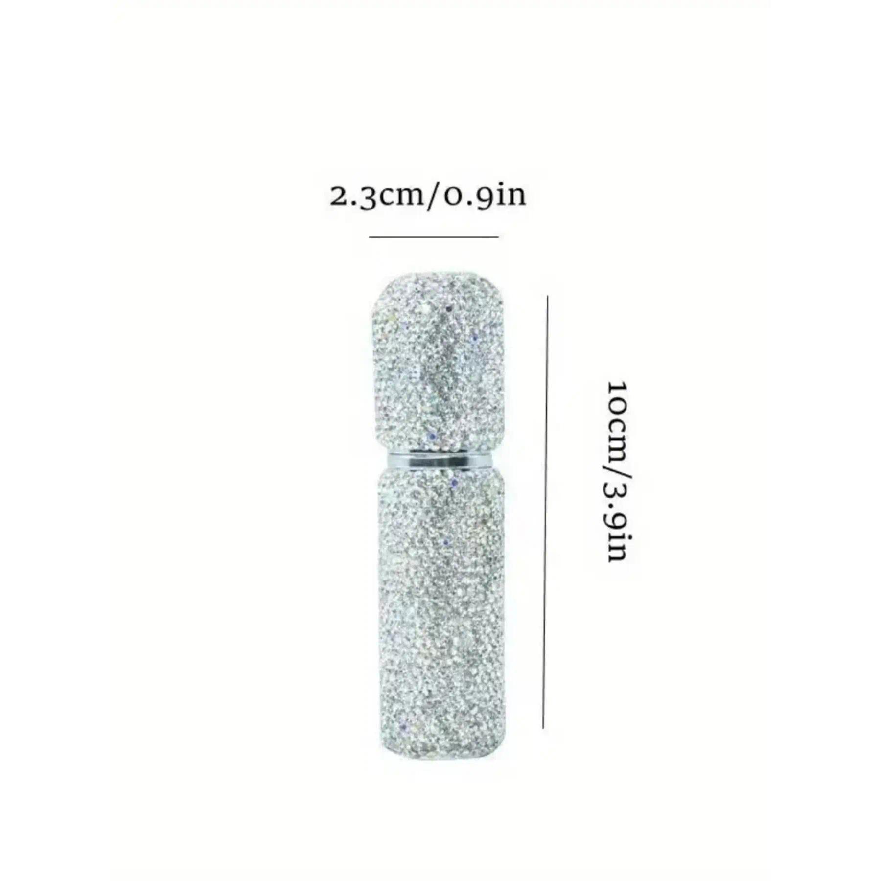 10ml Luxury Refillable Perfume Atomizer Portable Travel Size Mini Spray Bottle Premium Leak-Proof Design Empty Fragrance Container for Women Perfect for On-the-Go Daily Use Travel Outings and Gift Giving