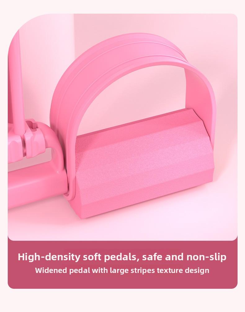 3-in-1 Pedal Resistance Band, Multifunctional Elastic Fitness Rope for Home Gym & Daily Full-Body Workouts