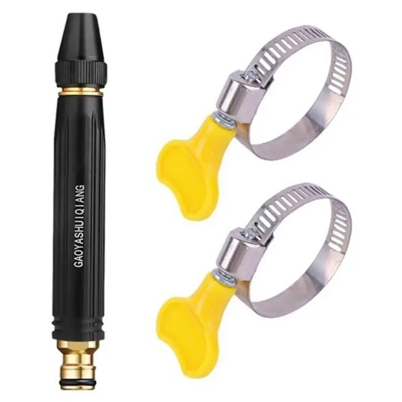 High-Pressure Car Wash Nozzle, Home Use Water Gun Sprayer, Flower and Vegetable Irrigation, Strong Pressure Soft Hose Nozzle