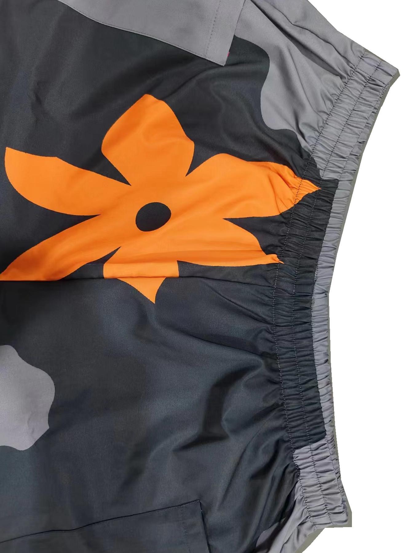 Plus Size Figure Print Pocket Elastic Waist Pants, Casual Comfy Trousers for Daily Wear, Women's Bottoms for Summer, Bohemian Trousers