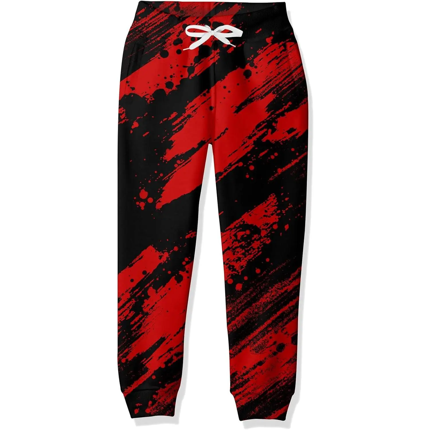 6-13T Boys Pants Funny 3D Graphic Sweatpants Little Boys Jogger Pants for Sport Gym Casual | polyester spandex joggers with drawstring waist for school PE sports travel daily wear