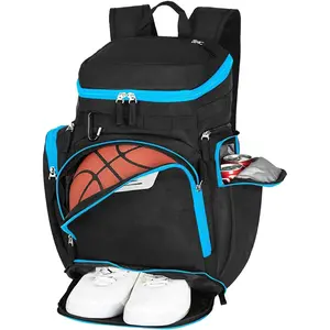 Basketball Backpack, Basketball Bag for Men with Shoes Compartment, Sports Backpack for Baseball, Soccer, Football