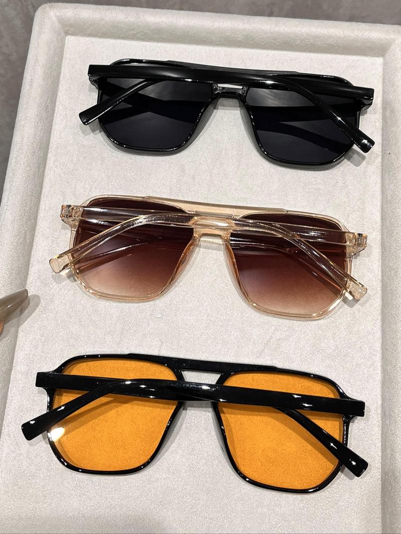 Unisex Vintage Trendy Aviator Sunglasses, Aviator Shades, Retro Outdoor Sports Sunglasses, Fashionable Sunglasses for Men & Women for Everyday Use