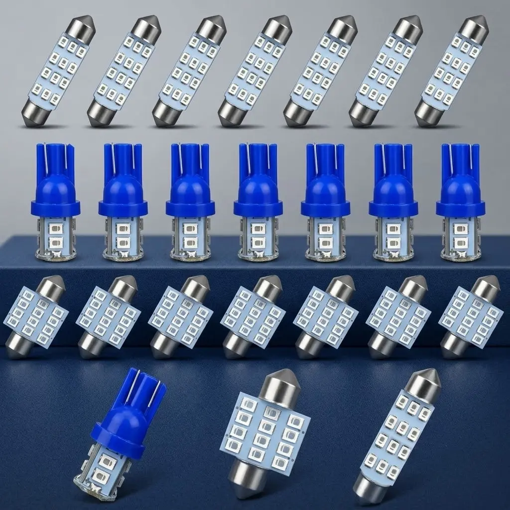 T10 31mm 42mm LED Festoon Bulbs Dome Light Kit For Car Interior Map Door Courtesy Led Car Lights Vehicle Accessories Birthday Gift